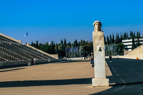 Athen Hellas November 2021 Panathenaia Idrettssymbolet Athen Stadion Første Moderne – stockfoto
