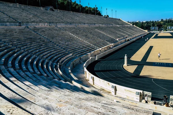 Atina Yunanistan Kasım 2021 Panathenaic Stadyumu Atina Daki Sporların Dünya — Stok fotoğraf