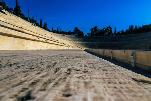 Atény Řecko Listopad 2021 Panathenaic Stadium Světový Symbol Sportu Aténách — Stock fotografie