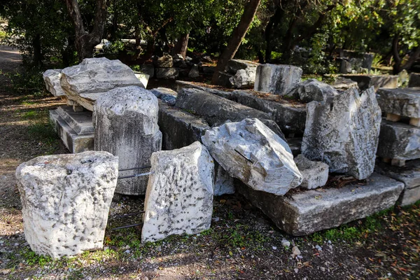 Atenas Grécia Novembro 2021 Ancient Agora Quadrado Principal Atenas Épocas — Fotografia de Stock