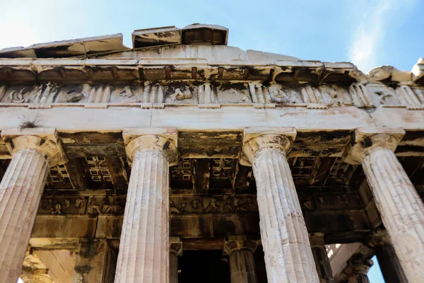 Aten Grekland November 2021 Den Forntida Agoran Det Stora Torget — Stockfoto