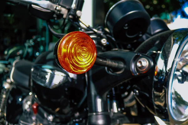 Atenas Grécia Novembro 2021 Motocicletas Triumph Estacionadas Frente Revendedor Maior — Fotografia de Stock