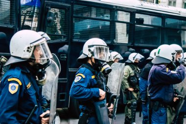 17 Kasım 1973 'te Atina sokaklarındaki askeri cuntaya karşı öğrenci ayaklanmasının anısına