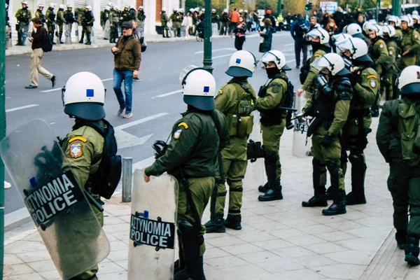 Commémoration Soulèvement Étudiant Novembre 1973 Contre Junte Militaire Dans Les — Photo