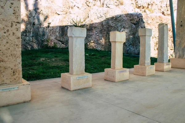 Athens Greece November 2021 Acropolis Ancient Citadel Located City Athens — Stock Photo, Image