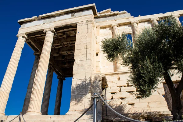 Atenas Grecia Noviembre 2021 Acrópolis Una Antigua Ciudadela Situada Sobre — Foto de Stock