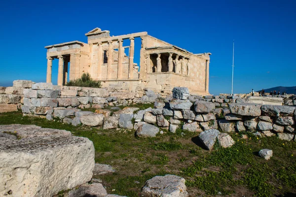 Athens Greece November 2021 Acropolis Ancient Citadel Located City Athens — Stock Photo, Image