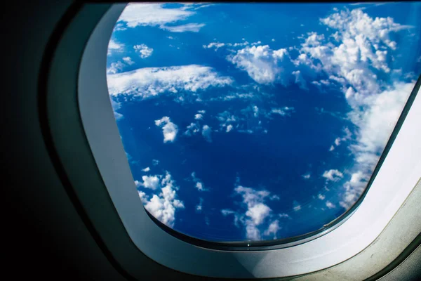 Mer Méditerranée Novembre 2021 Ciel Nuageux 000 Pieds Dessus Niveau — Photo