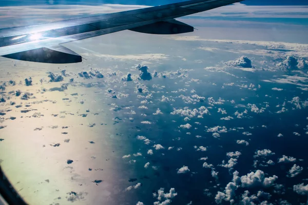 Mittelmeer November 2021 Bewölkter Himmel 000 Fuß Über Dem Meeresspiegel — Stockfoto