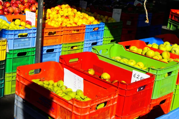 Limassol Кіпр Листопада 2021 Овочі Фрукти Які Продаються Ринку Лімасолі — стокове фото