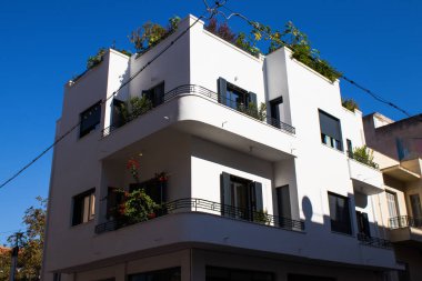 Atina, Yunanistan - 22 Kasım 2021 Atina şehir merkezinde yer alan sembolik bir şehir ve Yunanistan 'ın başkenti