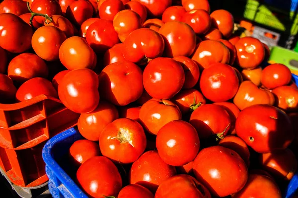 Limassol Cypern December 2021 Grönsaker Som Säljs Lördagsmarknaden Limassol Utbrottet — Stockfoto