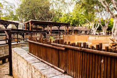 Limasol, Kıbrıs - 12 Aralık 2021 Limasol Hayvanat Bahçesi, Avrupa 'nın en büyük hayvanat bahçelerinden biri ve güzel ve ilginç hayvanlara ev sahipliği yapar.