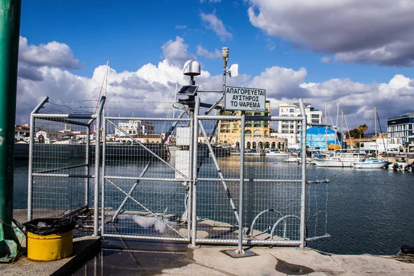 Limassol Kypr Prosince 2021 Cityscape Srdci Města Limassol Ostrově Kypr — Stock fotografie
