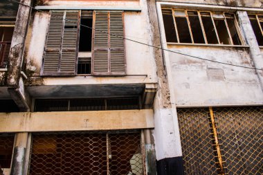 Lefkoşe, Kıbrıs - Kıbrıs Rum Kesimi 'nin koronavirüs salgını sırasında bölünmüş Lefkoşe kentindeki Birleşmiş Milletler Barış Gücü tarafından kontrol edilen 25 Aralık 2021