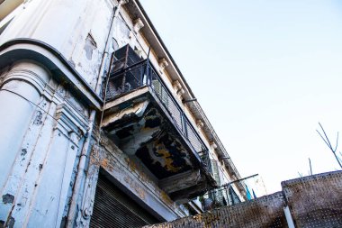 Lefkoşe, Kıbrıs - Kıbrıs Rum Kesimi 'nin koronavirüs salgını sırasında bölünmüş Lefkoşe kentindeki Birleşmiş Milletler Barış Gücü tarafından kontrol edilen 25 Aralık 2021