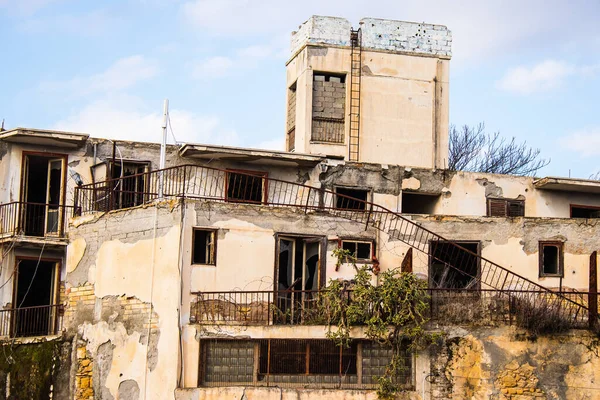 Nicosia Cyprus December 2021 Greek Turkish Buffer Zone Controlled United — Fotografia de Stock