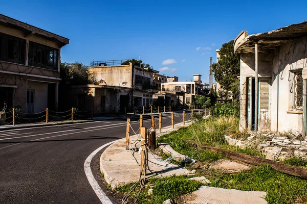 Varosha Noord Cyprus Januari 2022 Stadsgezicht Van Varosha Een Badplaats — Stockfoto