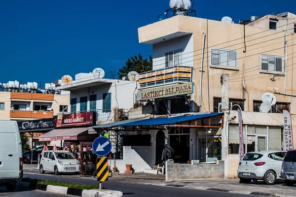 Famagusta Chipre Norte Janeiro 2022 Cidade Coração Famagusta Parte Turca — Fotografia de Stock