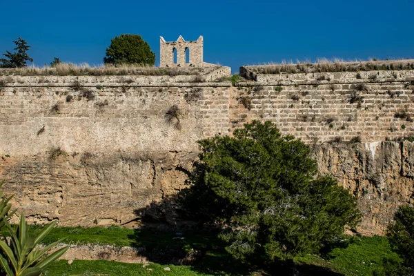 Famagusta Severní Kypr Leden 2022 Zdi Famagusta Byl Poslední Pevnost — Stock fotografie