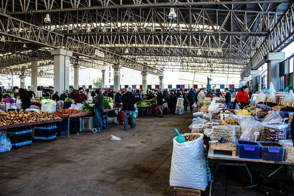 Famagosta Repubblica Turca Cipro Del Nord Gennaio 2022 Tipico Mercato — Foto Stock