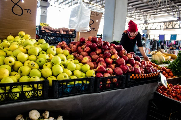 Famagusta Turkse Republiek Noord Cyprus Januari 2022 Typische Cypriotische Markt — Stockfoto