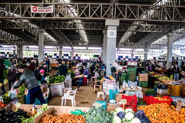 Famagusta Turkse Republiek Noord Cyprus Januari 2022 Typische Cypriotische Markt — Stockfoto