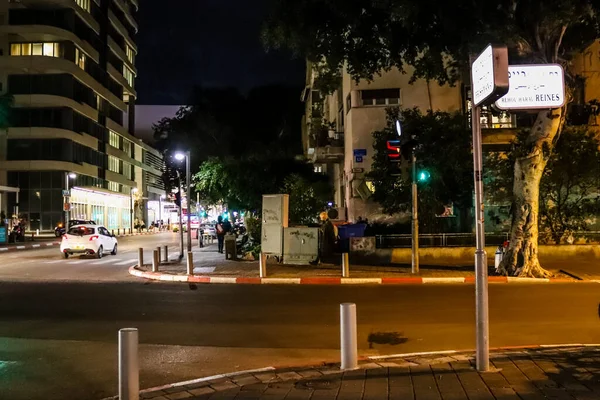 Tel Aviv Israele Febbraio 2022 Paesaggio Urbano Del Centro Città — Foto Stock