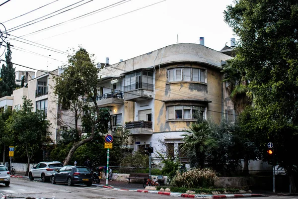 Tel Aviv Israel Februari 2022 Cityscape Centrum Huvudstadsregionen Tel Aviv — Stockfoto