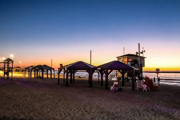 Tel Aviv Israele Febbraio 2022 Paesaggio Urbano Del Centro Città — Foto Stock