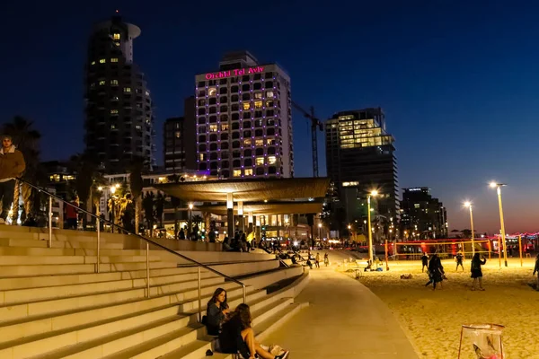 Tel Aviv Israel February 2022 Cityscape City Center Metropolitan Area — Stock Photo, Image