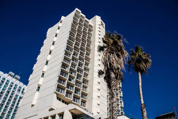 Tel Aviv Israel February 2022 Cityscape City Center Metropolitan Area — Stock Photo, Image