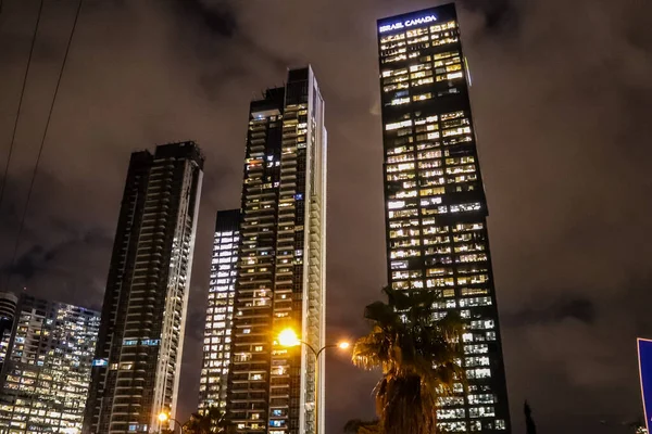 Tel Aviv Israël Februari 2022 Stadsgezicht Van Het Stadscentrum Van — Stockfoto