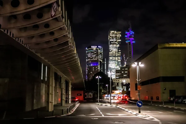 Tel Aviv Izrael Února 2022 Cityscape Centra Města Metropolitní Oblasti — Stock fotografie