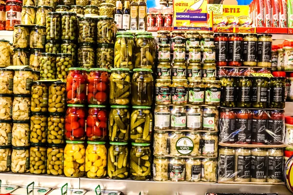 Tel Aviv Israel Febrero 2022 Sarona Market Mercado Interior Alimentos —  Fotos de Stock