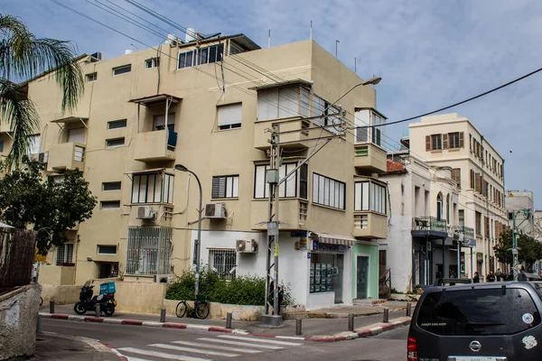 Tel Aviv Israel Mars 2022 Stadsbilden Centrum Huvudstadsregionen Tel Aviv — Stockfoto