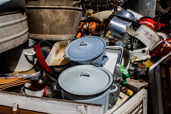 Tel Aviv Israel April 2022 Various Objects Sold Jaffa Flea — Stock Photo, Image