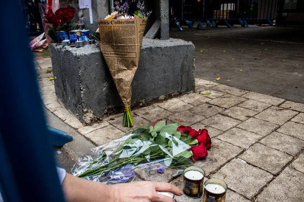 Tel Aviv Israel April 2022 Nach Dem Palästinensischen Terroranschlag Der — Stockfoto