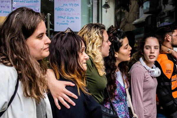 Tel Aviv Israel Abril 2022 Después Del Ataque Terrorista Palestino —  Fotos de Stock