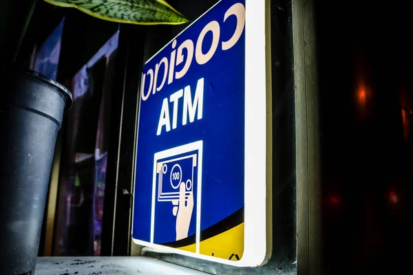 Tel Aviv Israel Mai 2022 Geldautomat Den Straßen Von Tel — Stockfoto