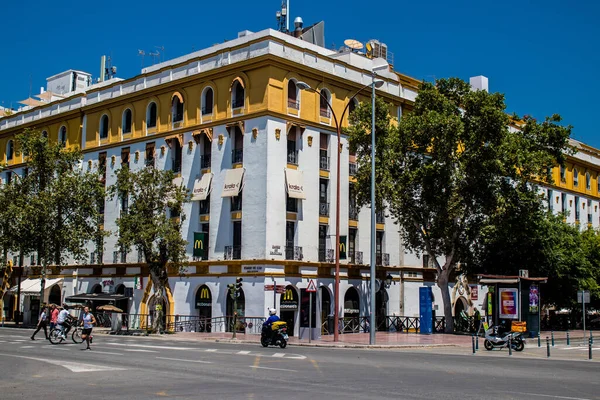 Seville Spain May 2022 Cityscape Seville Emblematic City Capital Region — Stockfoto