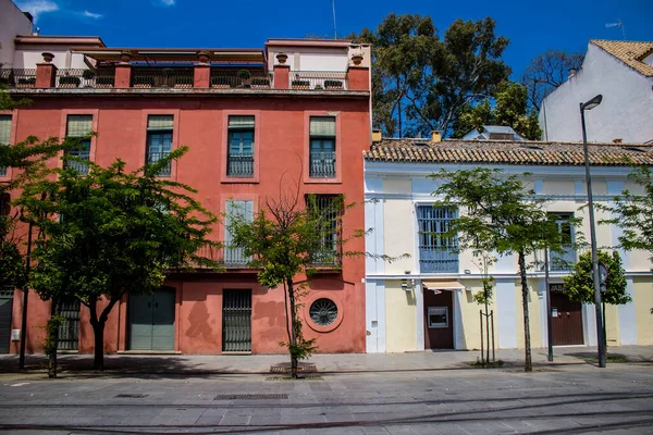 Seville Spain May 2022 Cityscape Seville Emblematic City Capital Region — Foto de Stock