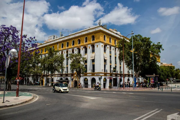 Sevilla Spanien Maj 2022 Sevillas Stad Och Arkitektur Symbolisk Stad — Stockfoto