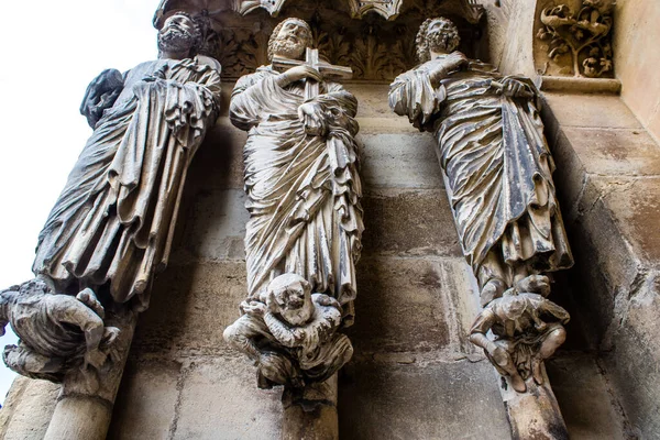 Reims França Maio 2022 Catedral Reims Notre Dame Monumento Uma — Fotografia de Stock