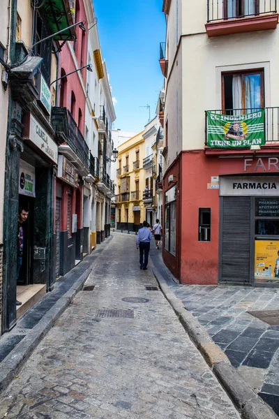 Sevilla Španělsko Červen 2022 Cityscape Architektura Sevilly Symbolického Města Hlavního — Stock fotografie