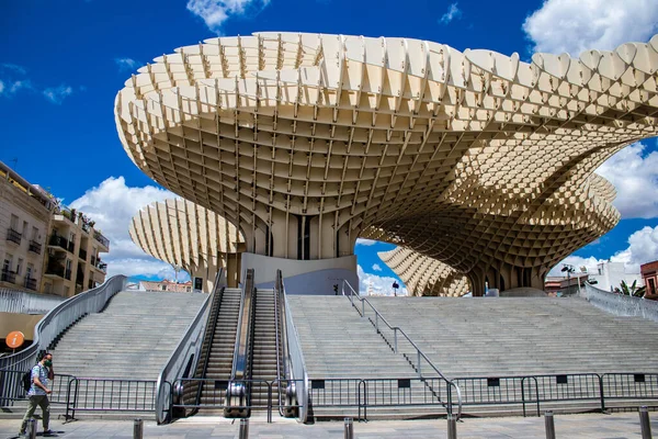 Sevilha Espanha Junho 2022 Cidade Arquitetura Sevilha Cidade Emblemática Capital — Fotografia de Stock