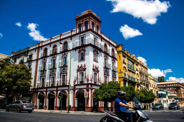 Sevilla España Junio 2022 Paisaje Urbano Arquitectura Sevilla Ciudad Emblemática — Foto de Stock