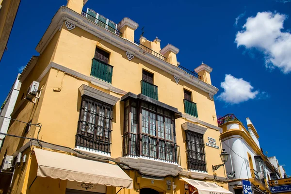 Sevilla España Junio 2022 Fachada Edificio Las Calles Sevilla Ciudad — Foto de Stock