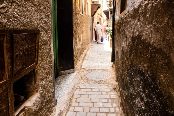 Fez Marruecos Junio 2022 Medina Fortificada Fez Bali Barrio Medieval — Foto de Stock