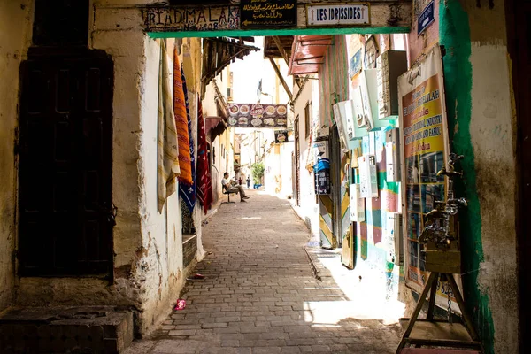 Fez Marokkó Június 2022 Erődített Medina Fez Bali Középkori Marinid — Stock Fotó